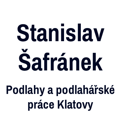 Stanislav Šafránek - Podlahářství